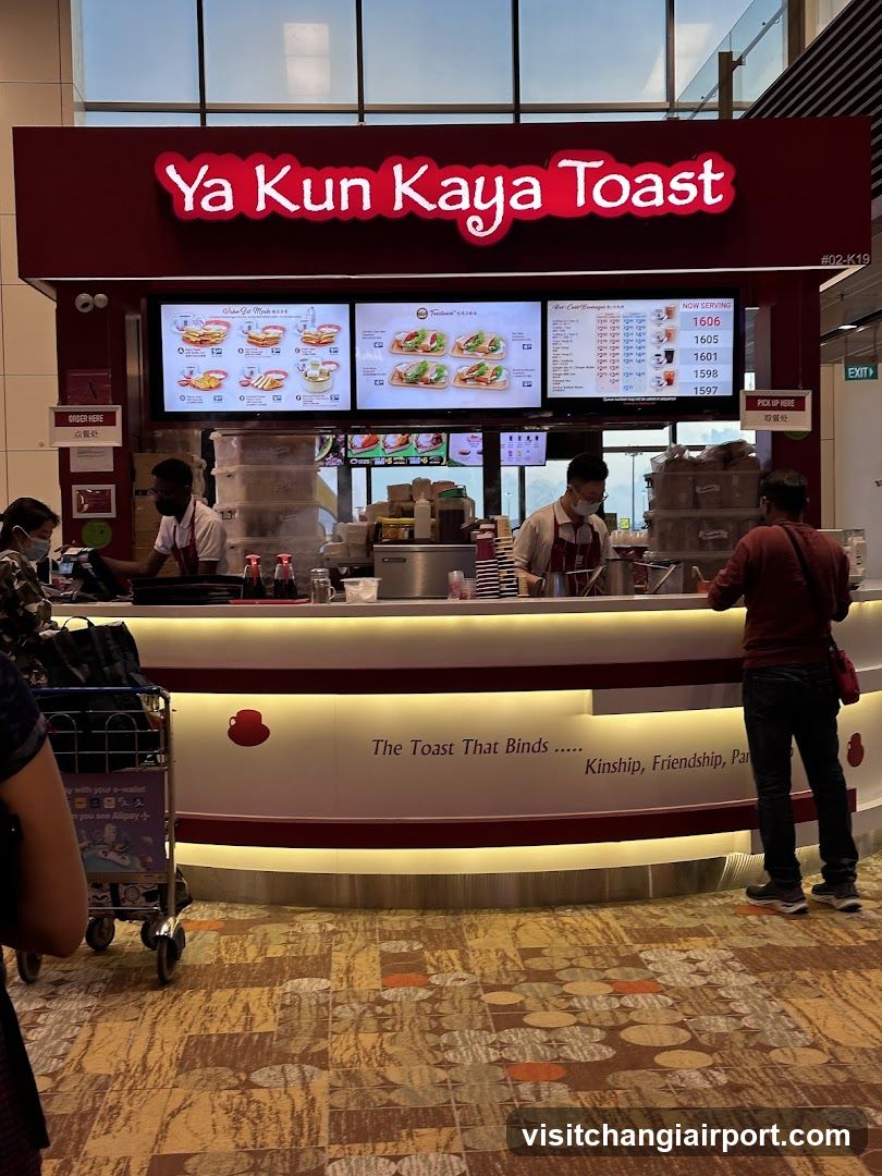 Ya Kun Kaya Toast Counter