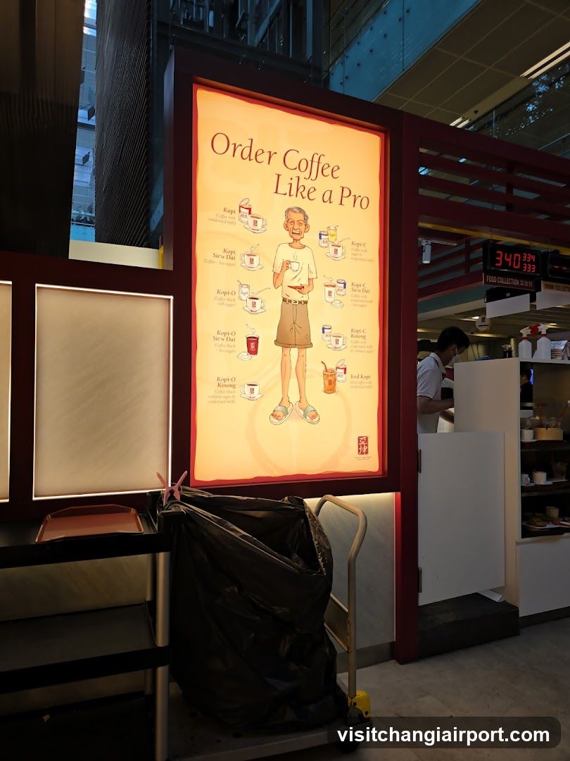 Order Coffee Like a Pro Poster
