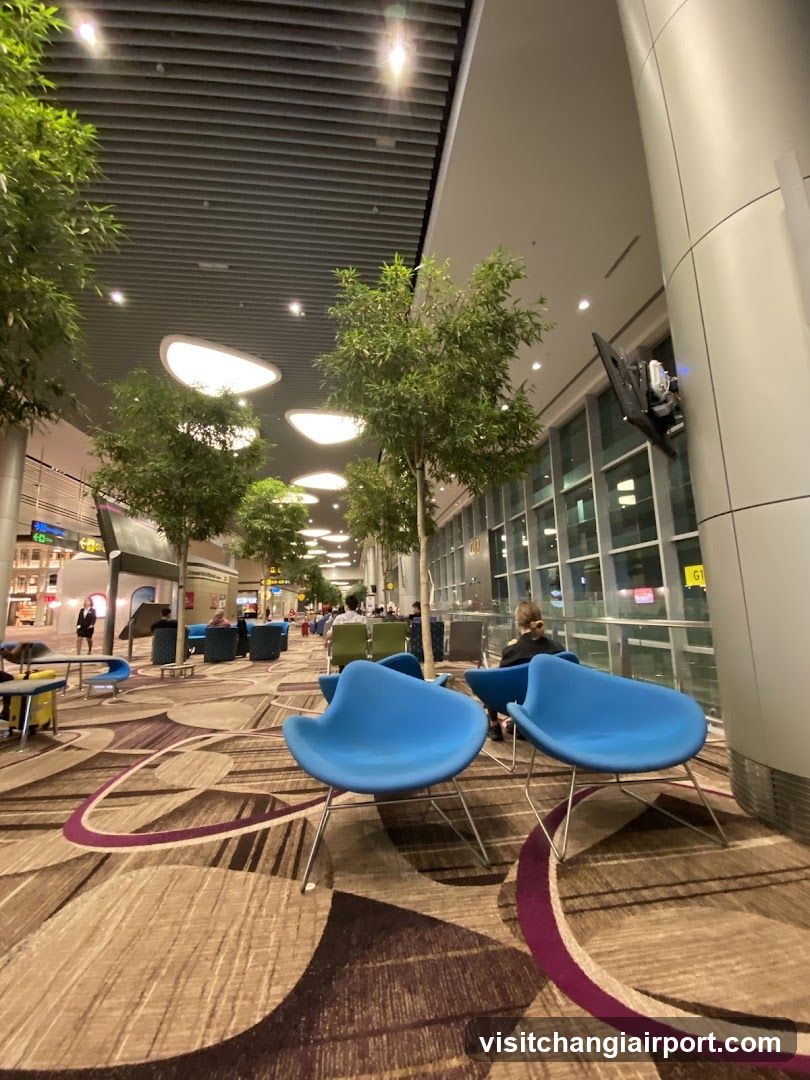 Airport Terminal Lounge Interior