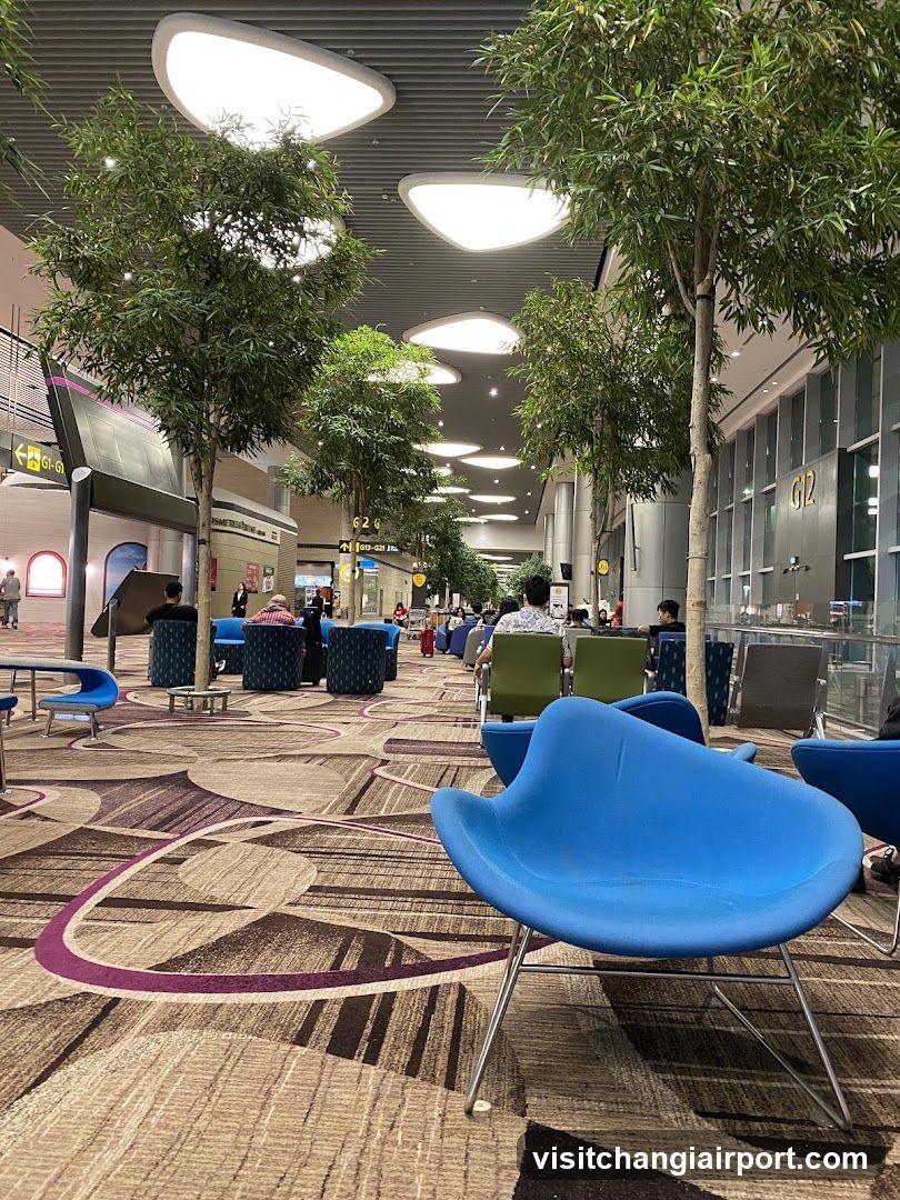 Airport Terminal Lounge Interior