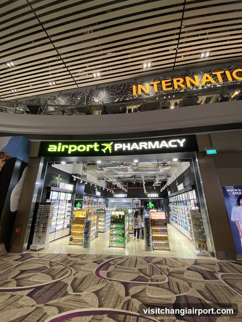 Airport Pharmacy Interior View