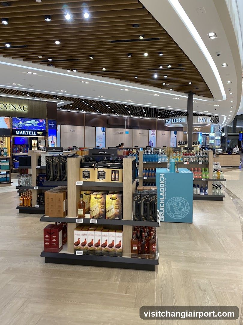 Airport Duty Free Store Interior