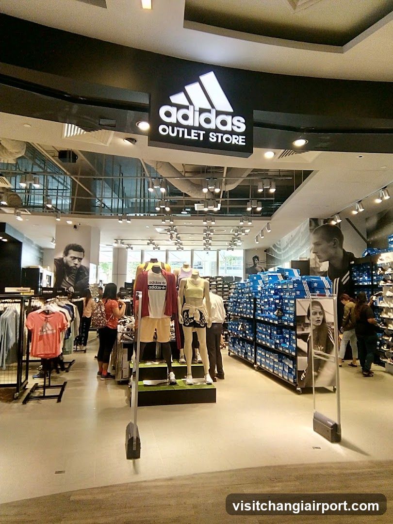 Adidas Outlet Store Interior