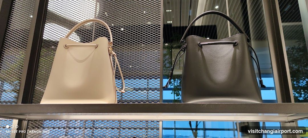Leather Handbags Display