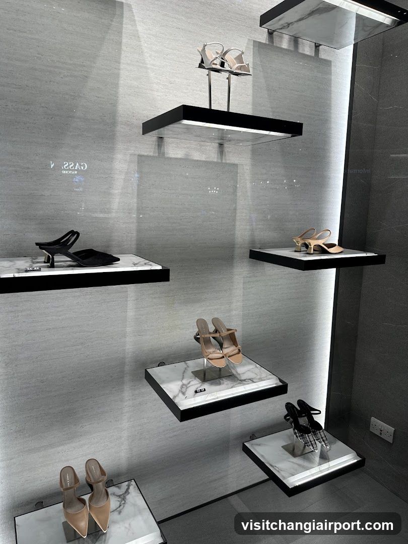 Shoe Display Wall