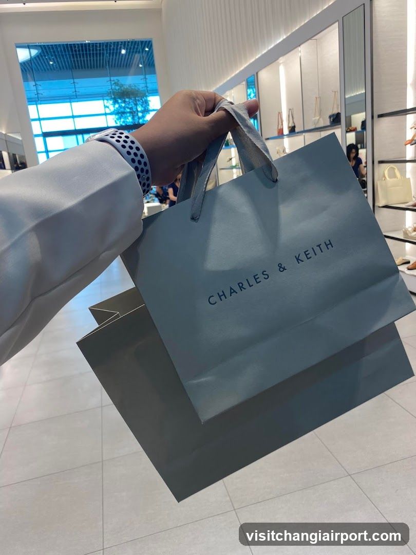 Shopping in Charles & Keith Store