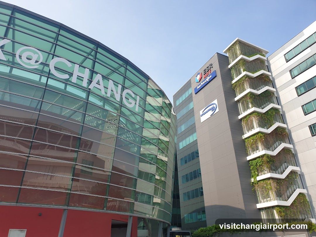 Changi Airport Terminal Building Exterior