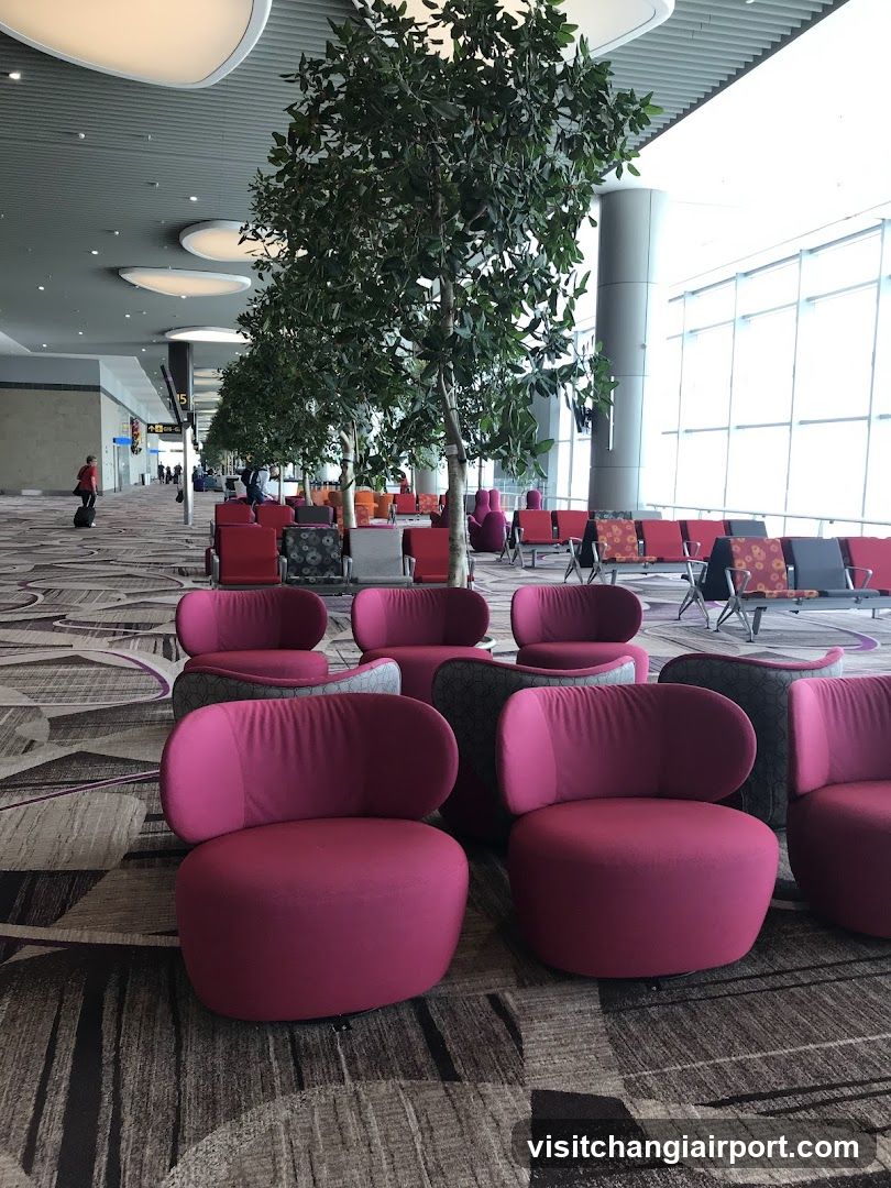 Airport Lounge Seating Area