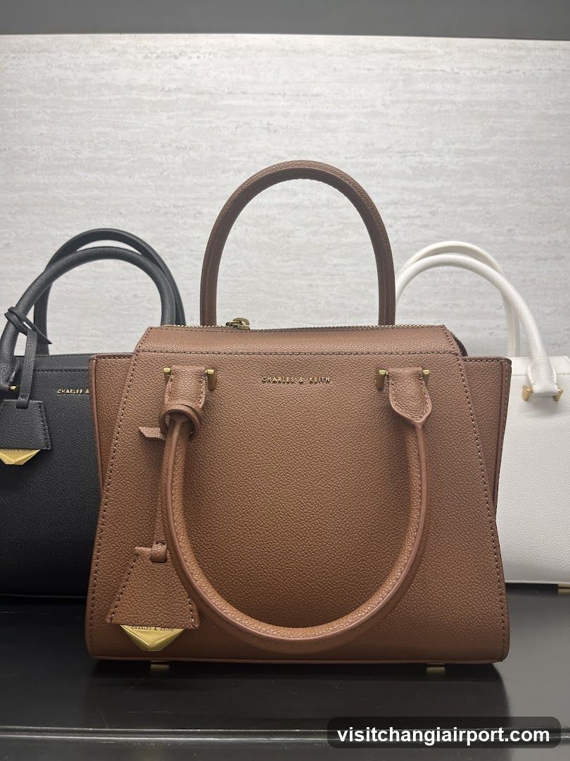 Leather Handbags Display