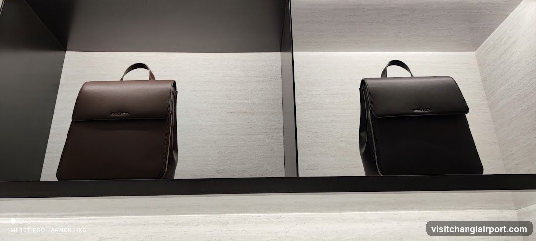 Leather Backpack Display