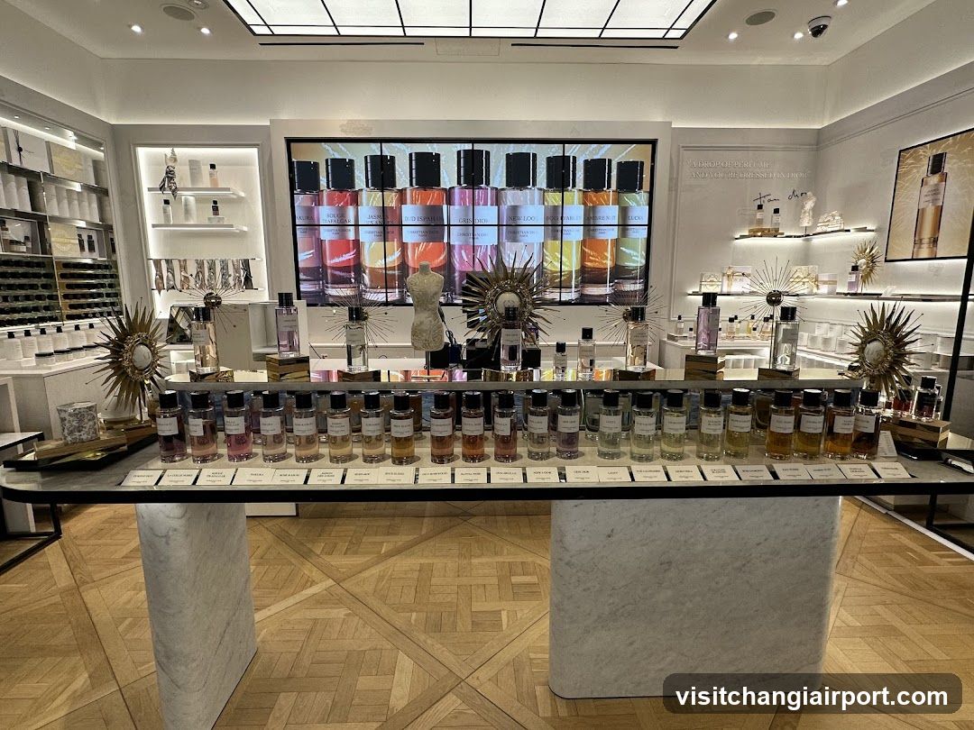 Luxury Perfume Display Interior