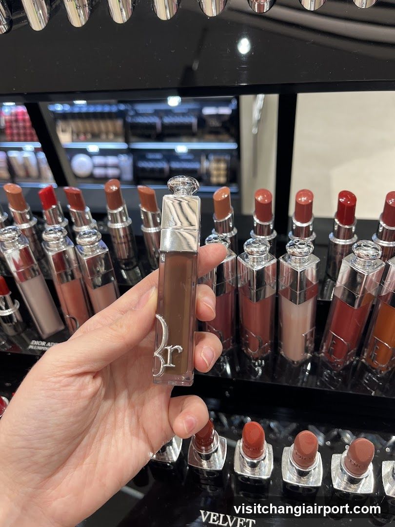 Lipstick Display in Store