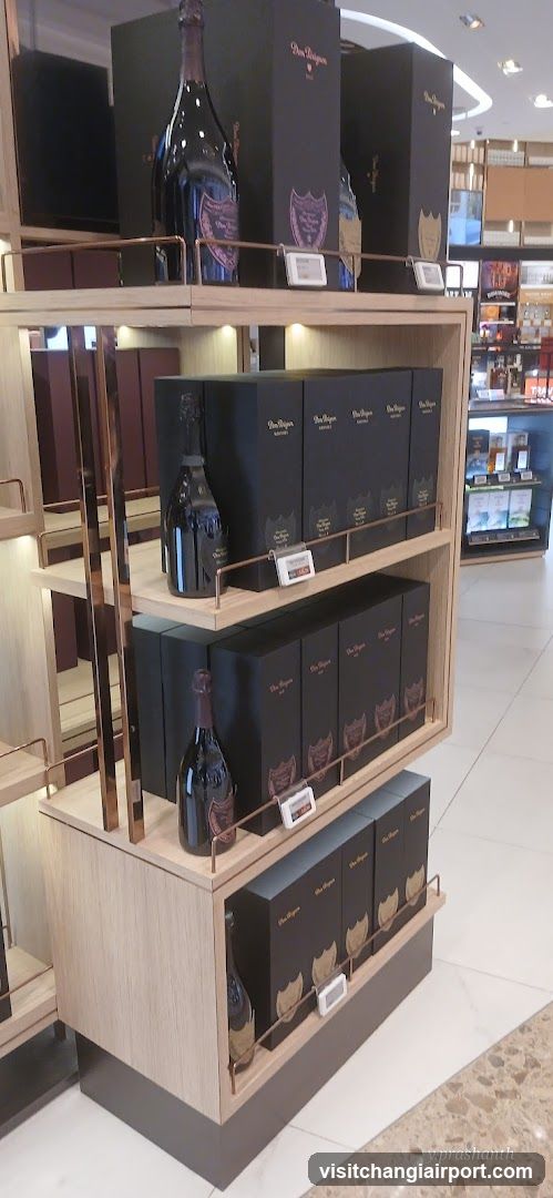 Champagne Display Shelf