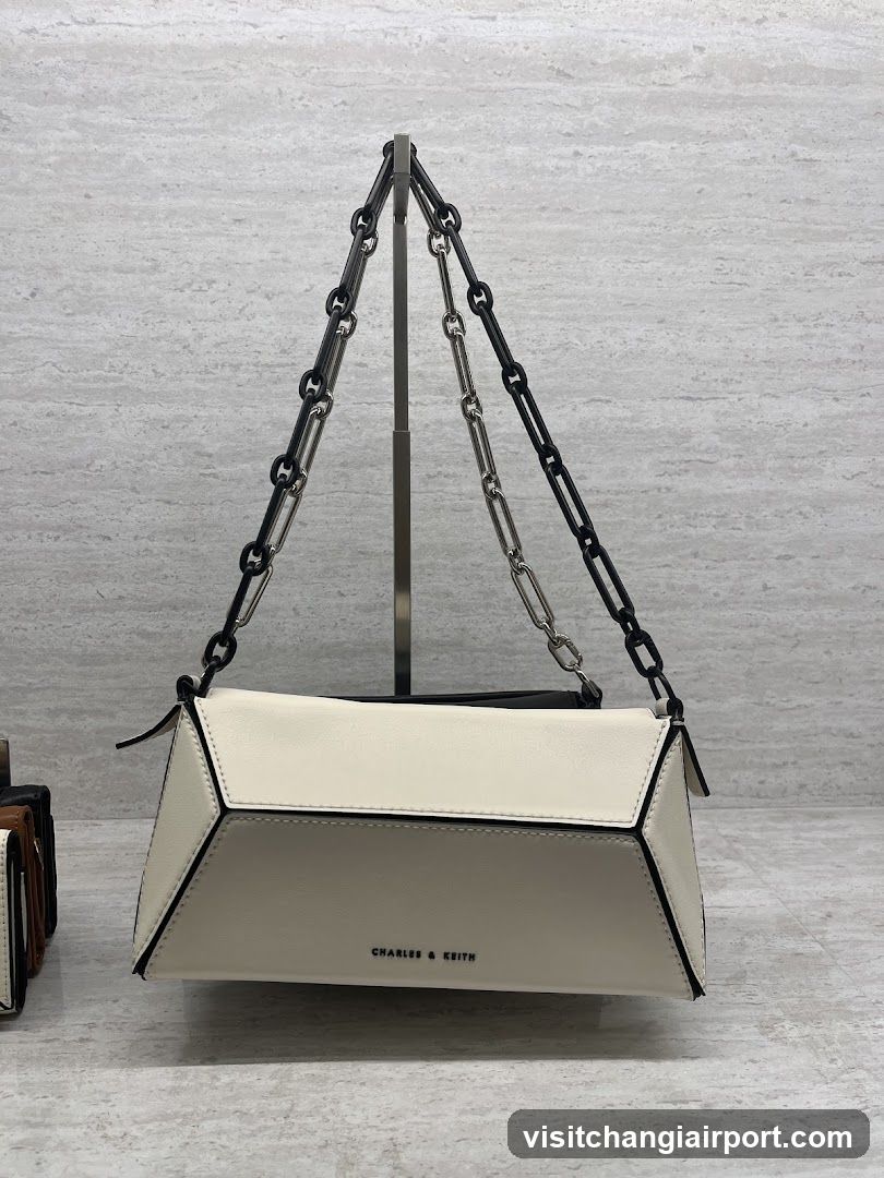 Charles & Keith Chain Bag Display