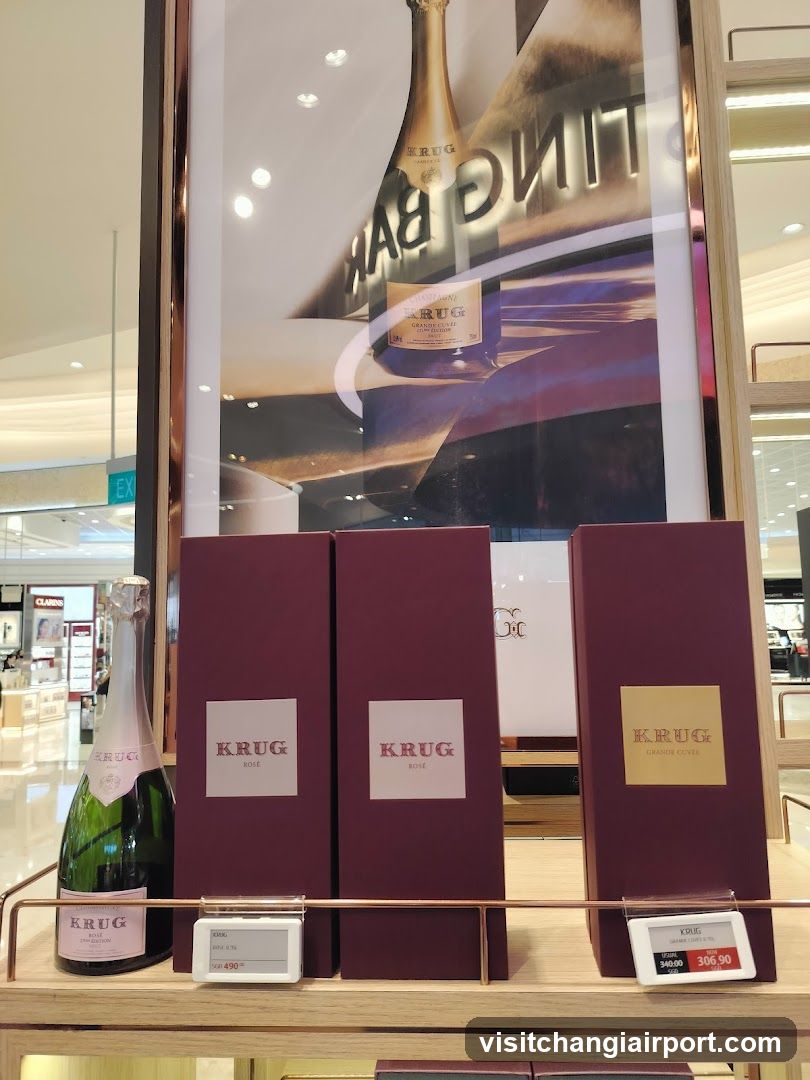Krug Champagne Display