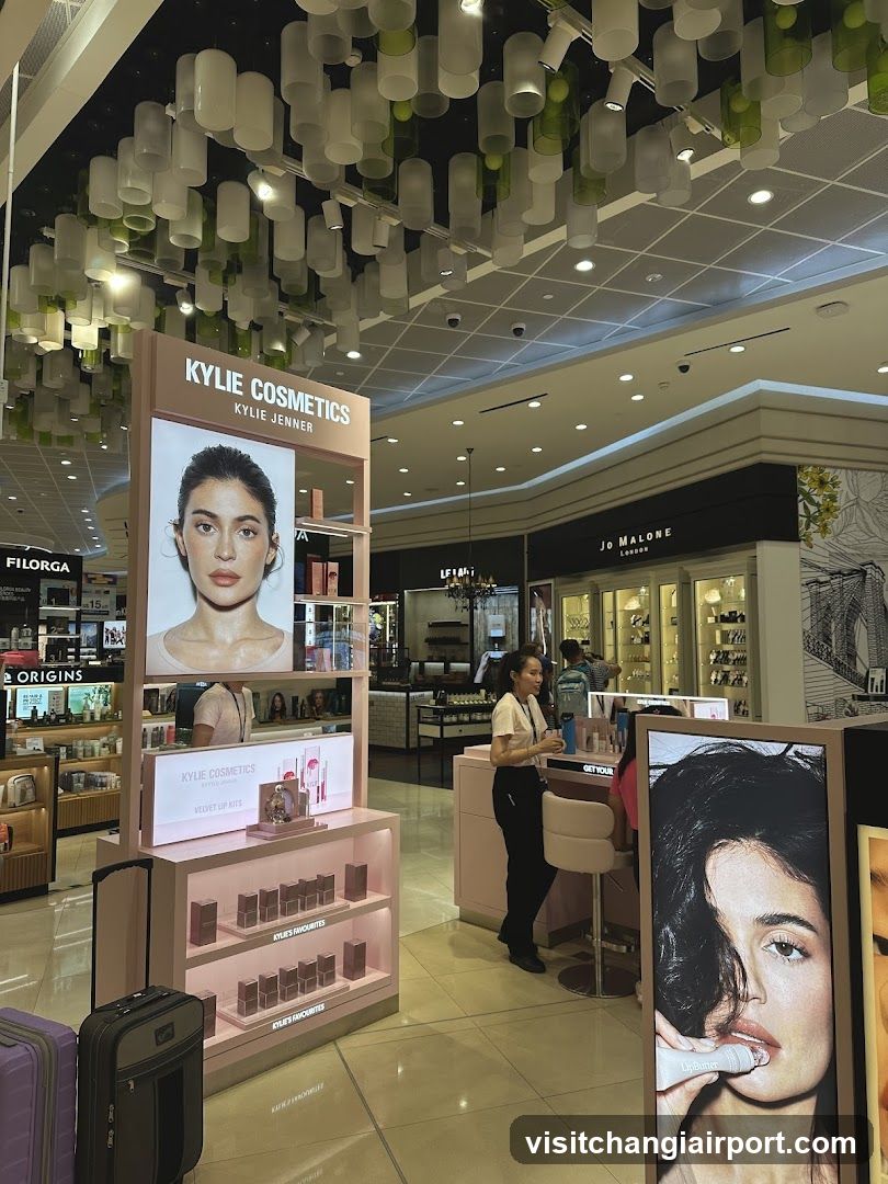 Kylie Cosmetics Display in Mall