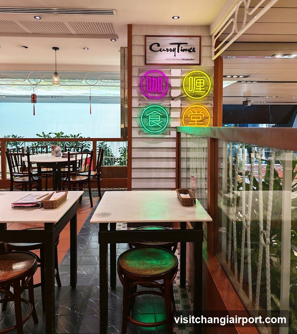 Curry Times Restaurant Interior