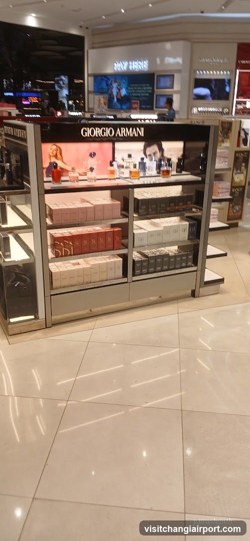 Giorgio Armani Perfume Display