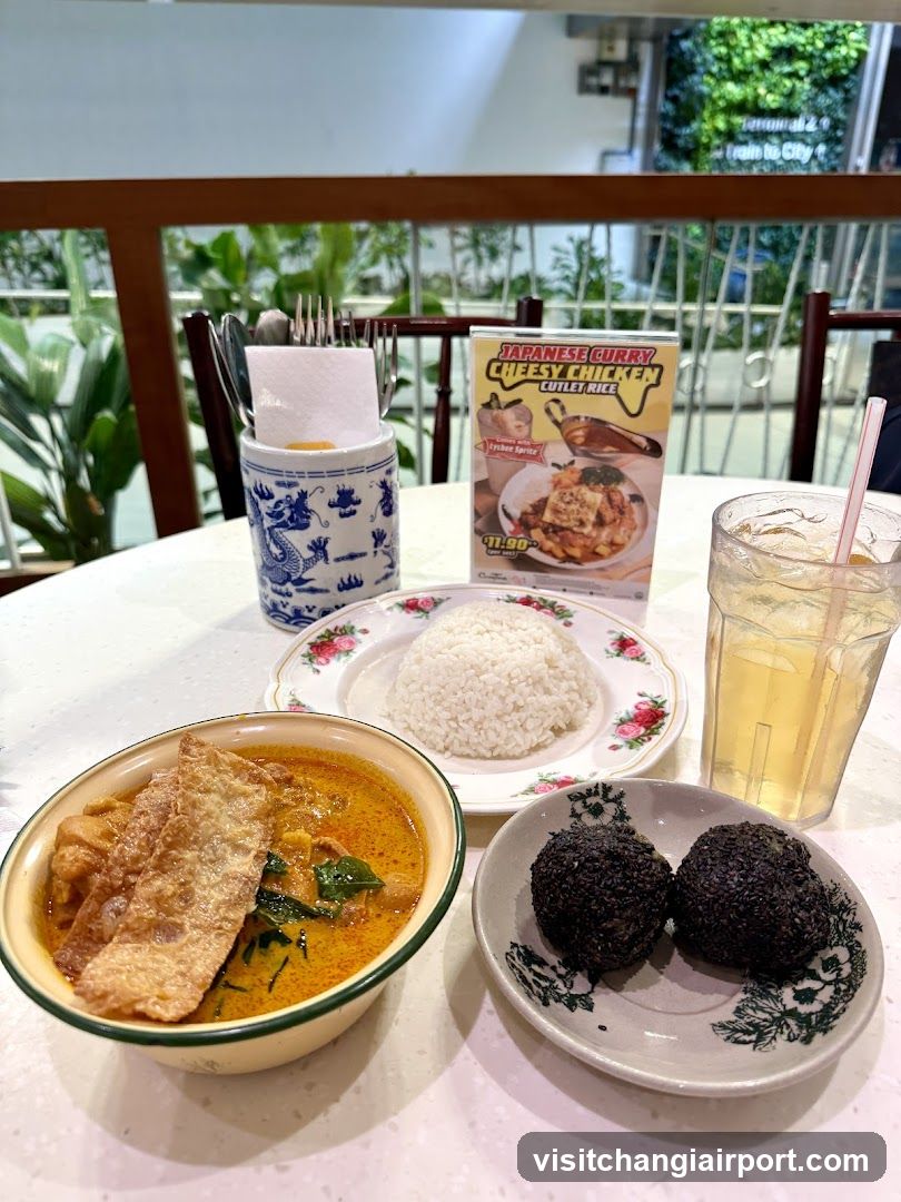 Curry Chicken Rice Meal