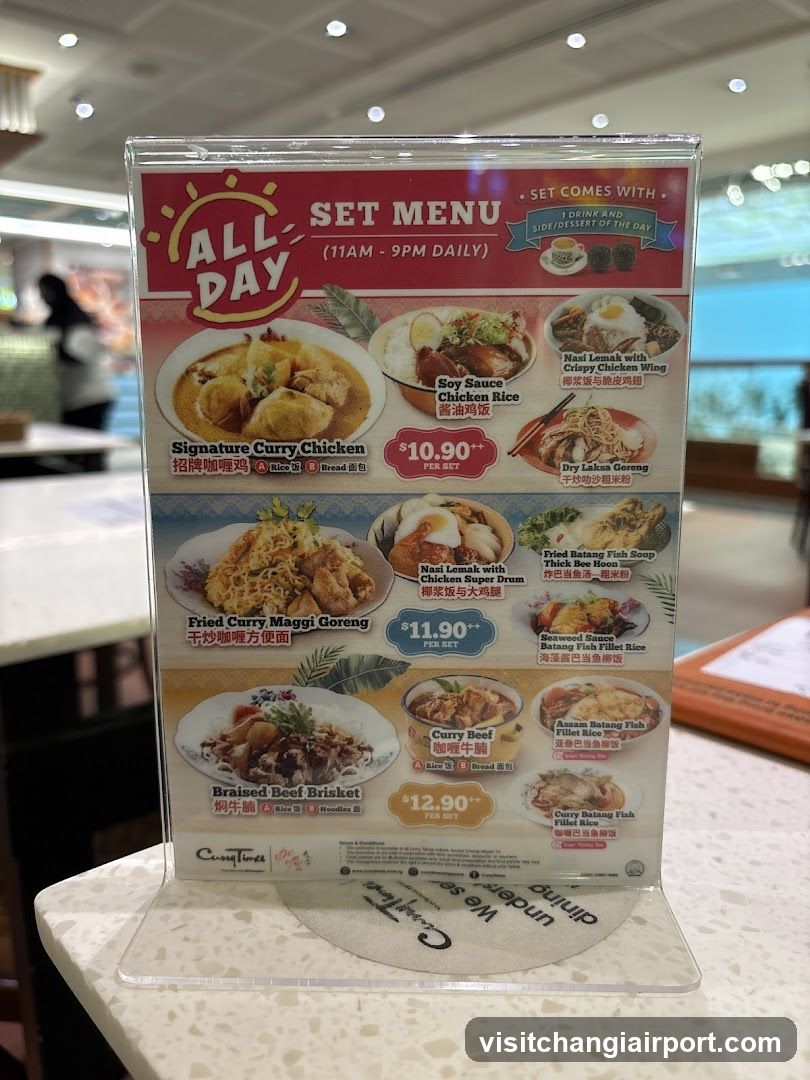 All Day Set Menu