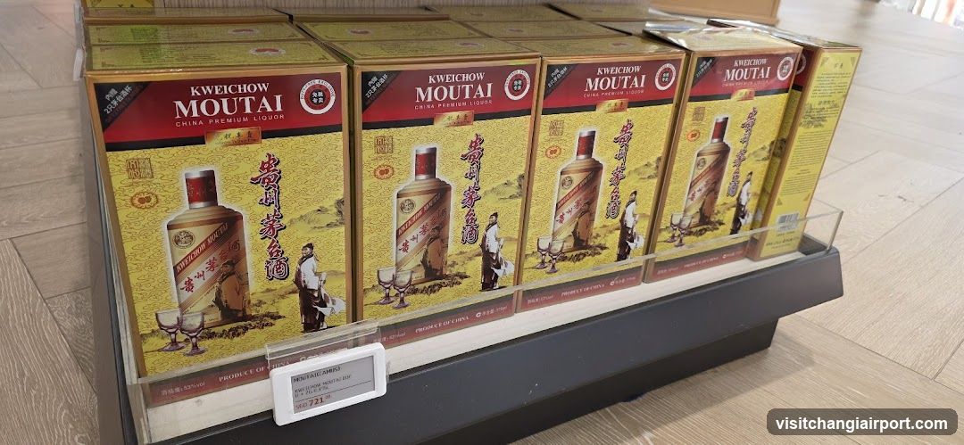 Kweichow Moutai Liquor Display