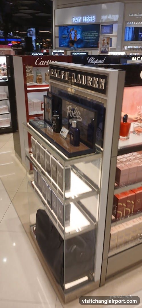 Ralph Lauren Display in Department Store