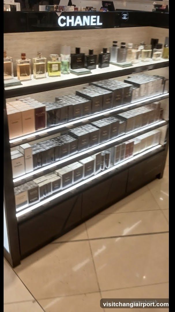 Chanel Perfume Display