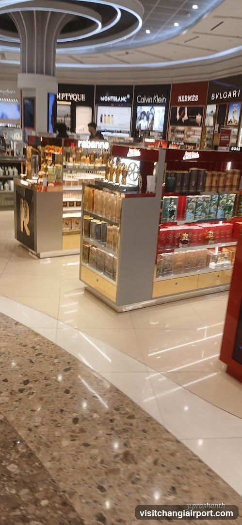 Luxury Perfume Counter Interior