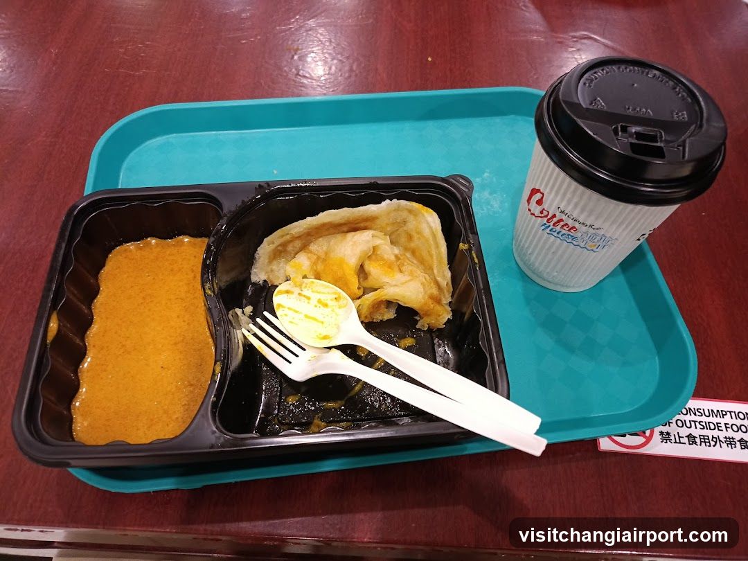 Takeout Meal with Coffee