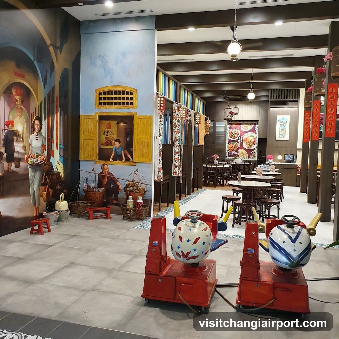 Restaurant Interior with Decorative Elements