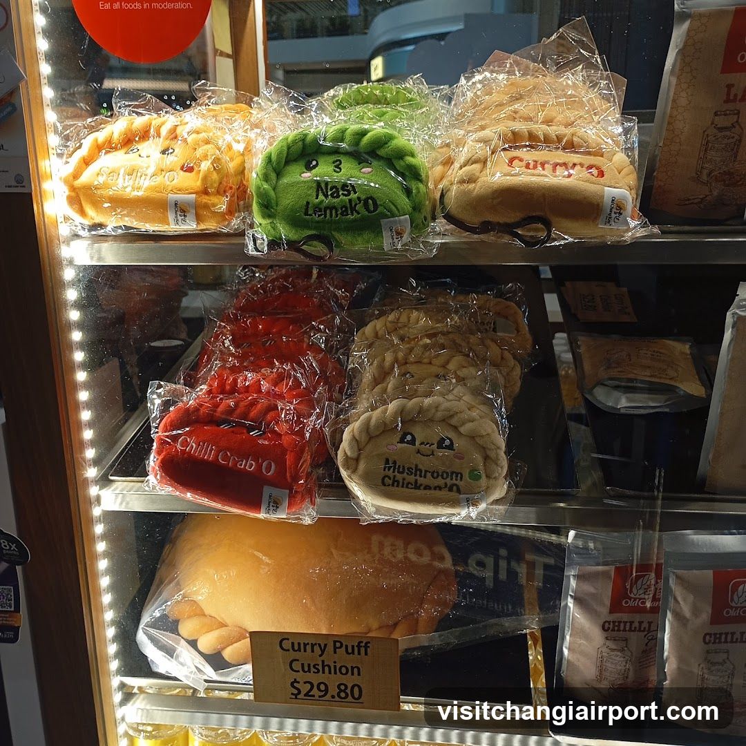 Curry Puff Cushions Display
