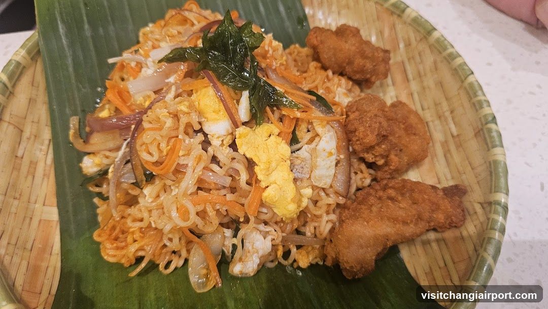 Fried Rice with Fried Chicken
