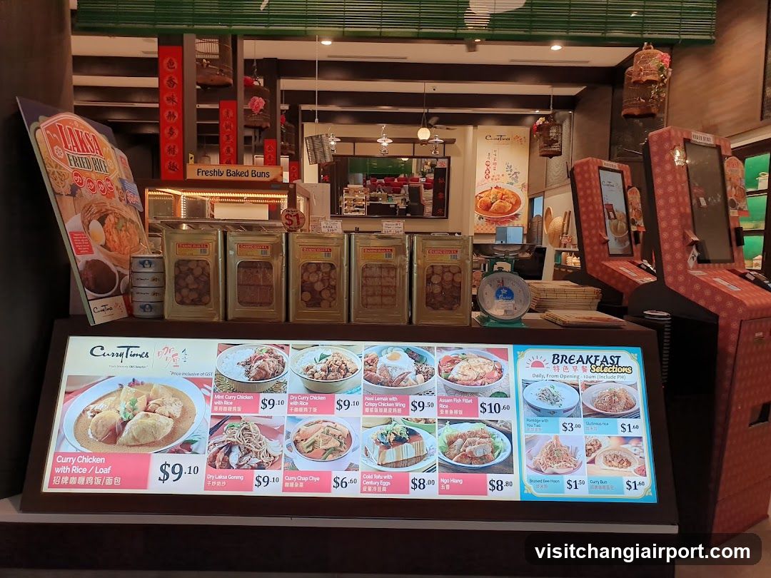 Food Stall Display