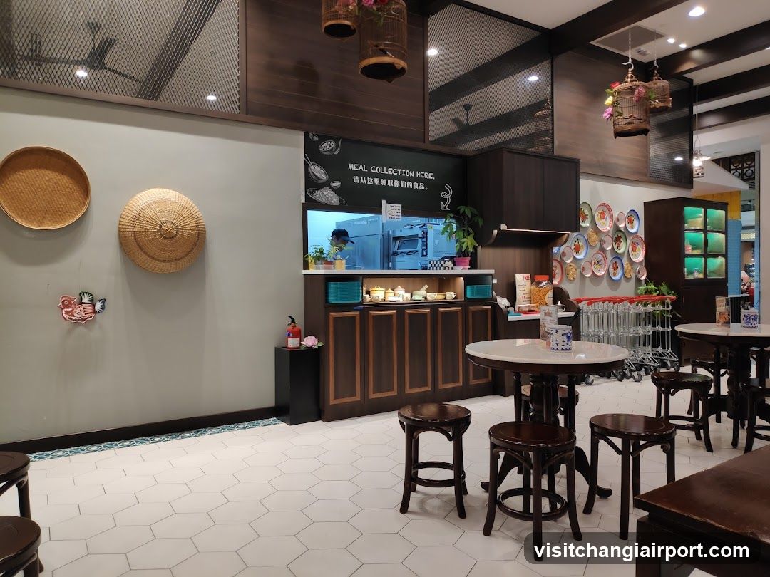 Restaurant Interior with Decorative Elements