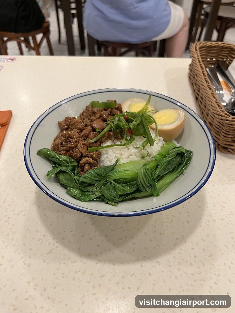 Bowl of Rice with Meat and Egg