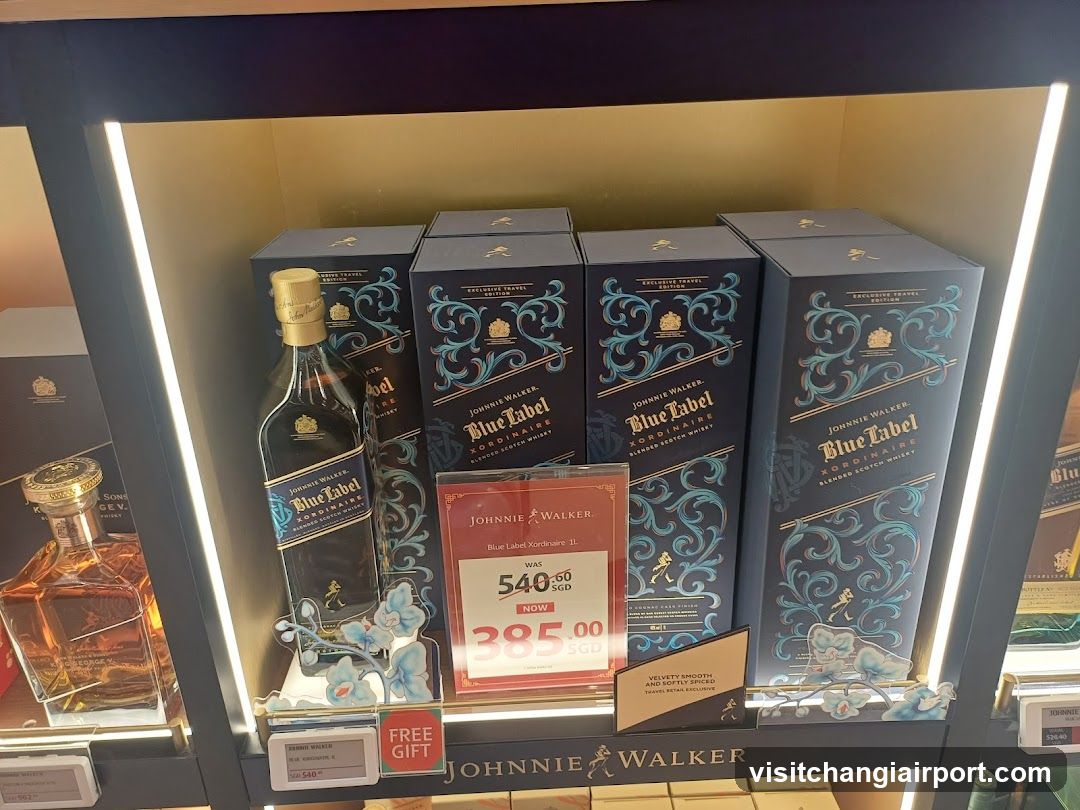 Johnnie Walker Blue Label Display