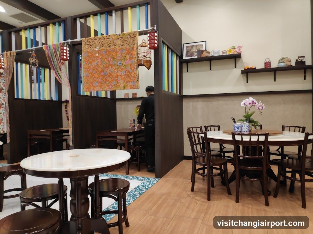 Restaurant Interior with Decorative Elements