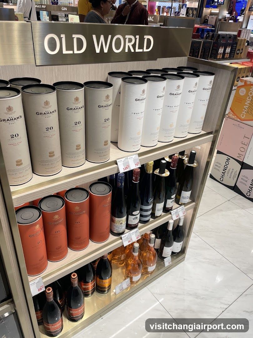 Old World Liquor Display