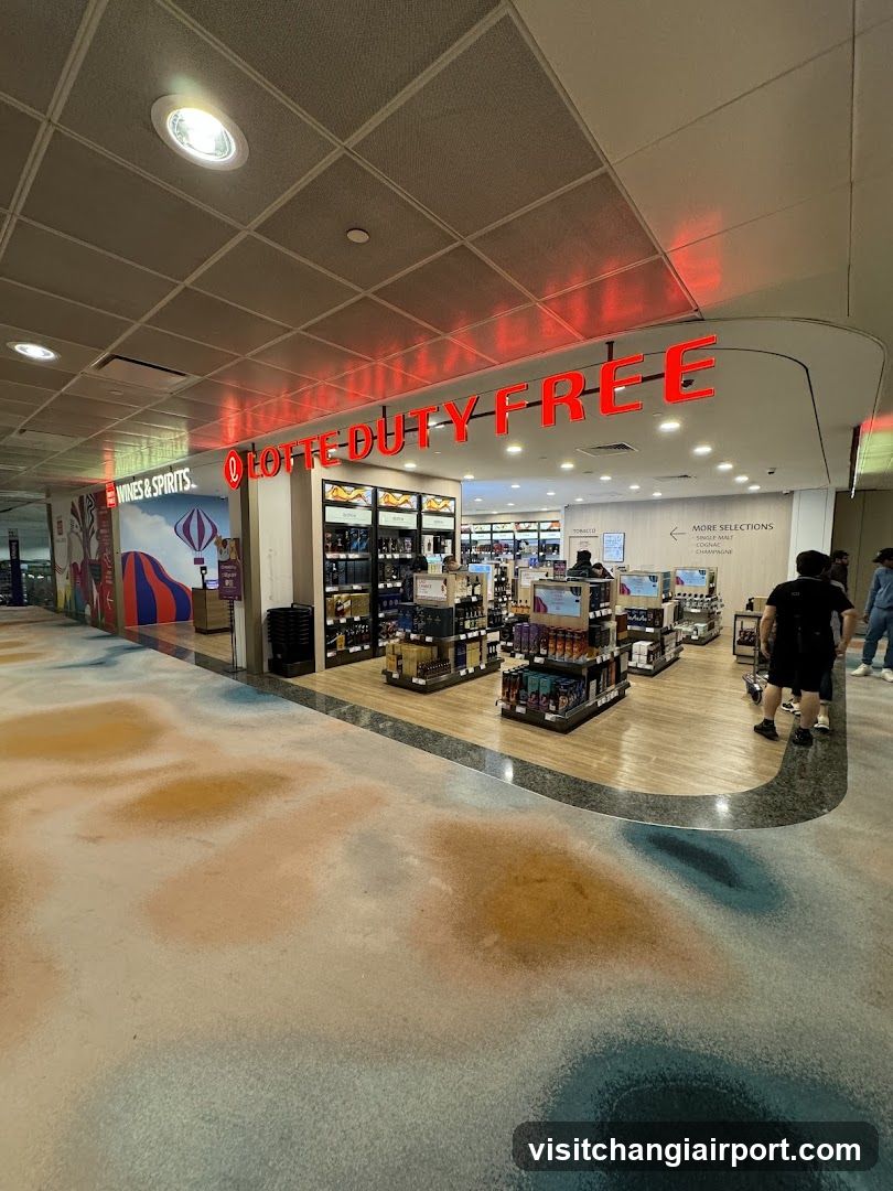 Duty Free Store Interior