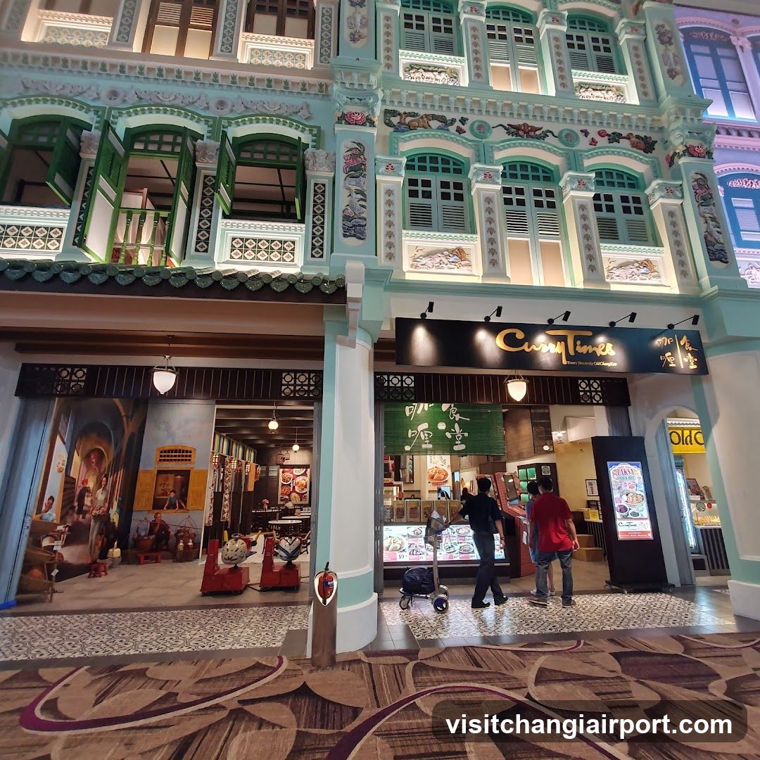 Shophouse Interior with Shops