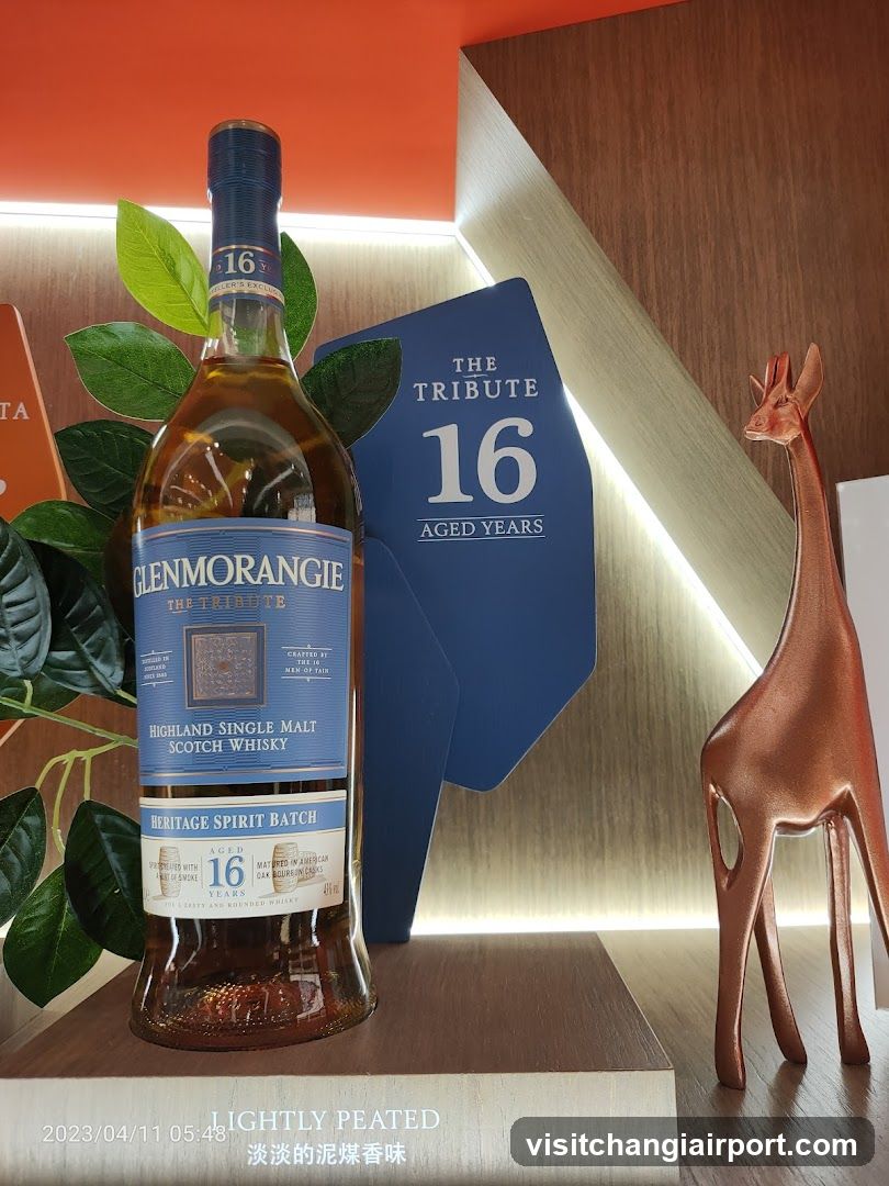 Glenmorangie The Tribute 16 Year Old Whisky Display