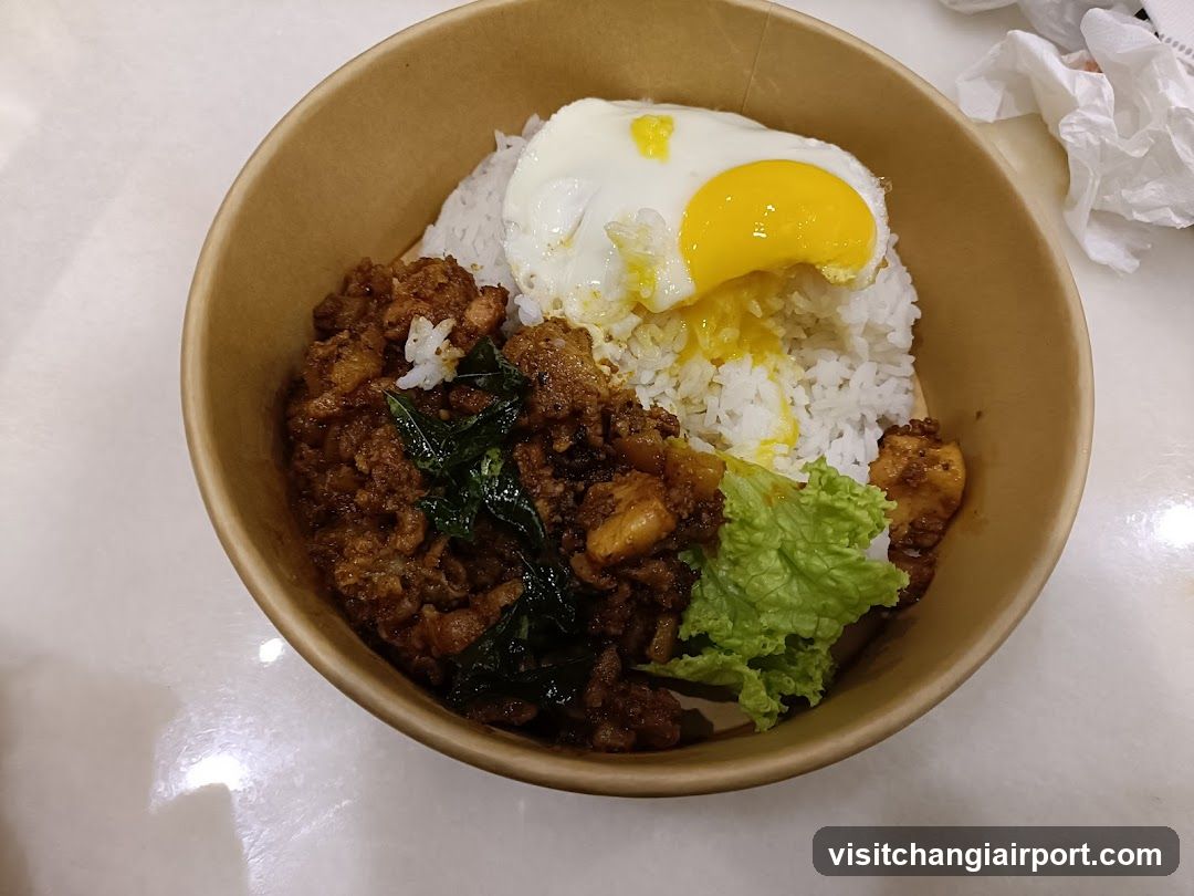 Fried Rice Bowl with Egg and Meat