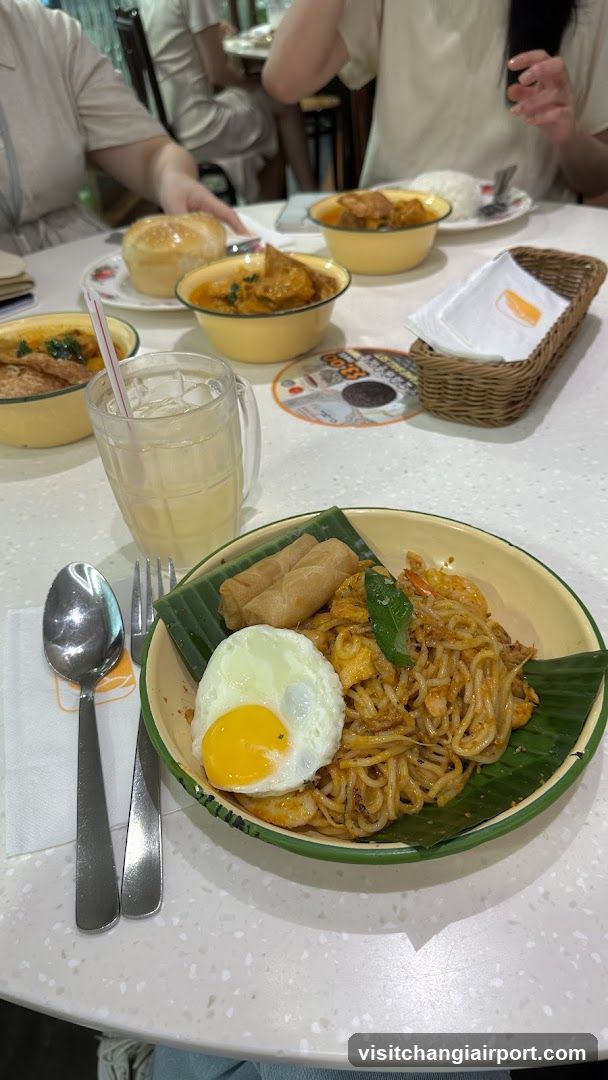 Dining Table with Malaysian Cuisine
