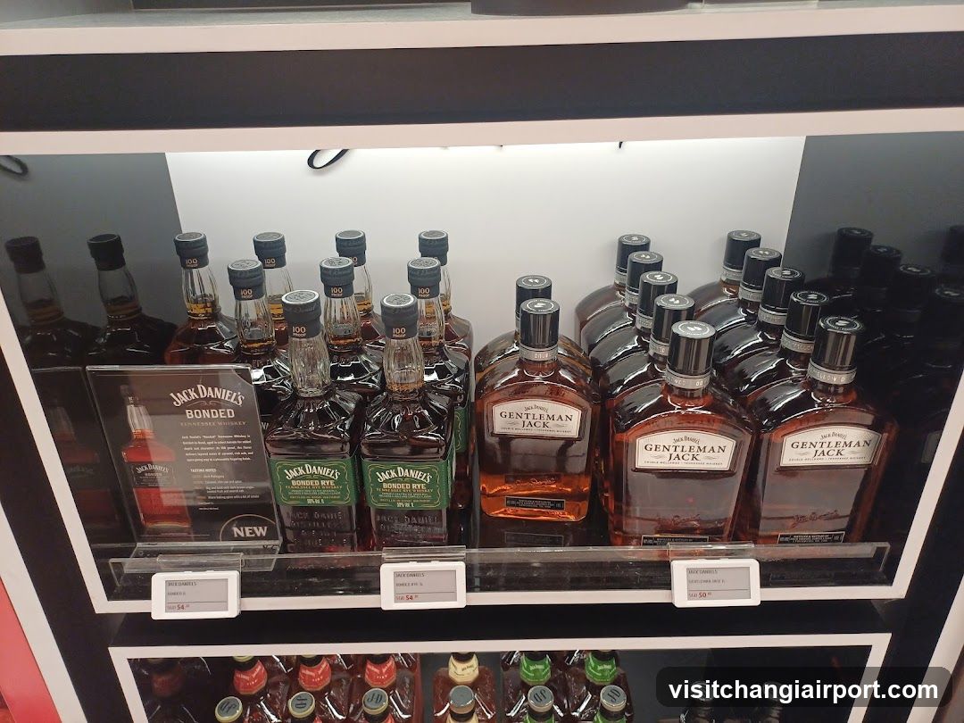 Bottled Spirits Display