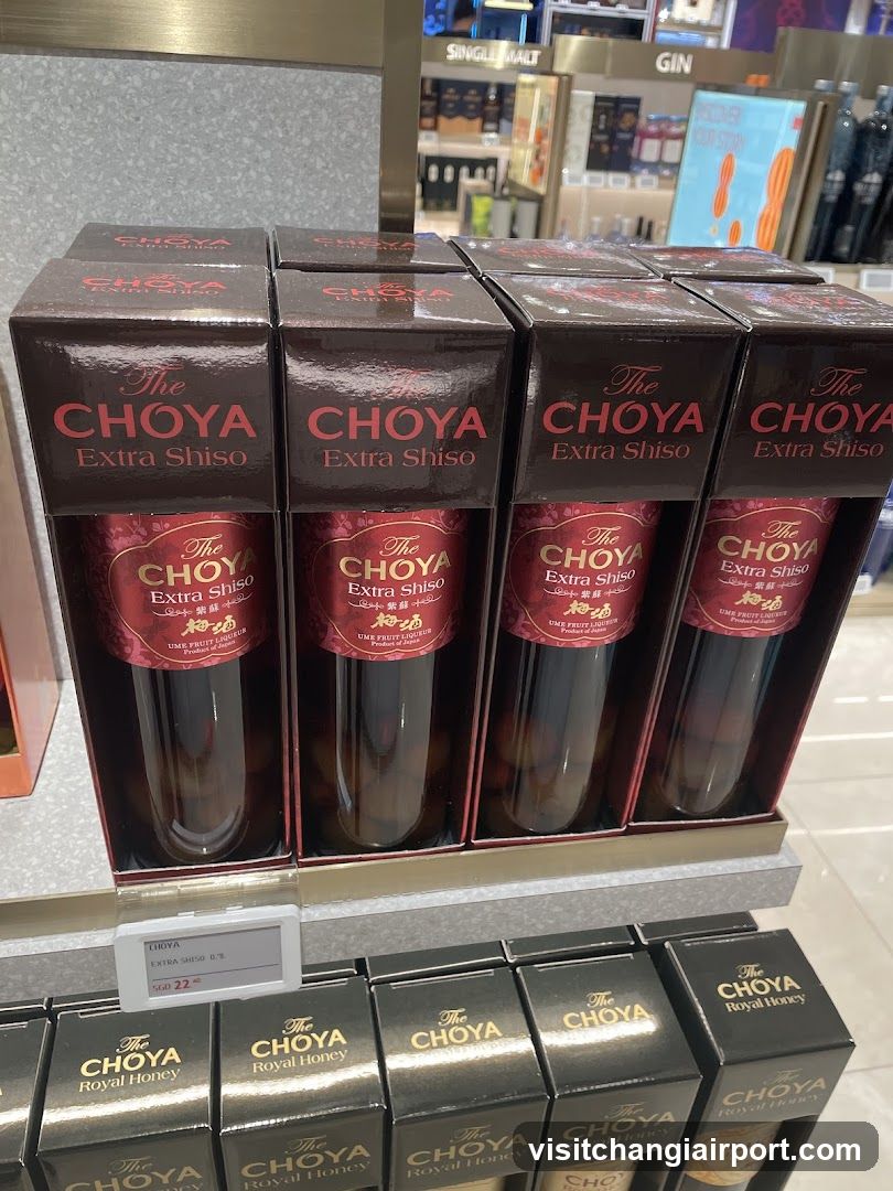 Choya Shiso and Honey Display