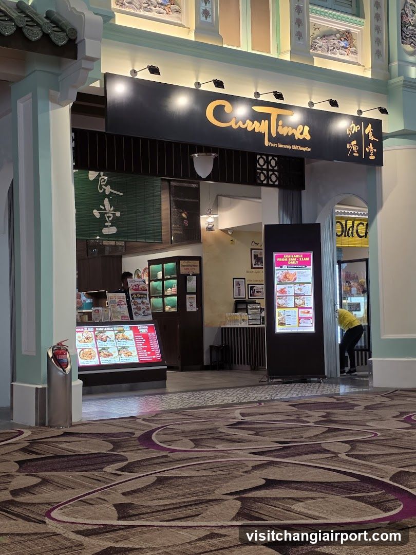 Curry Times Shop Interior View