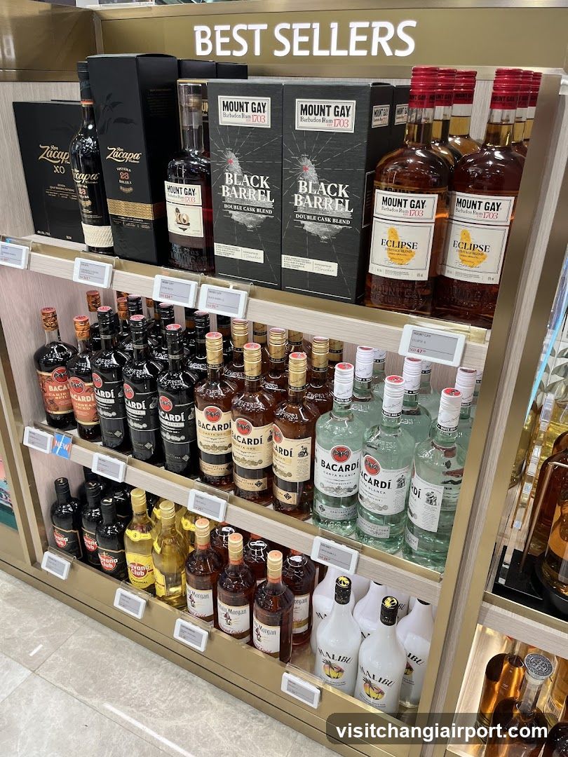 Bottled Spirits Display