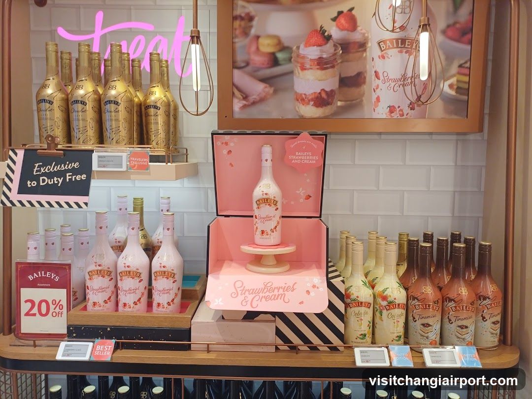 Baileys Strawberry & Cream Display