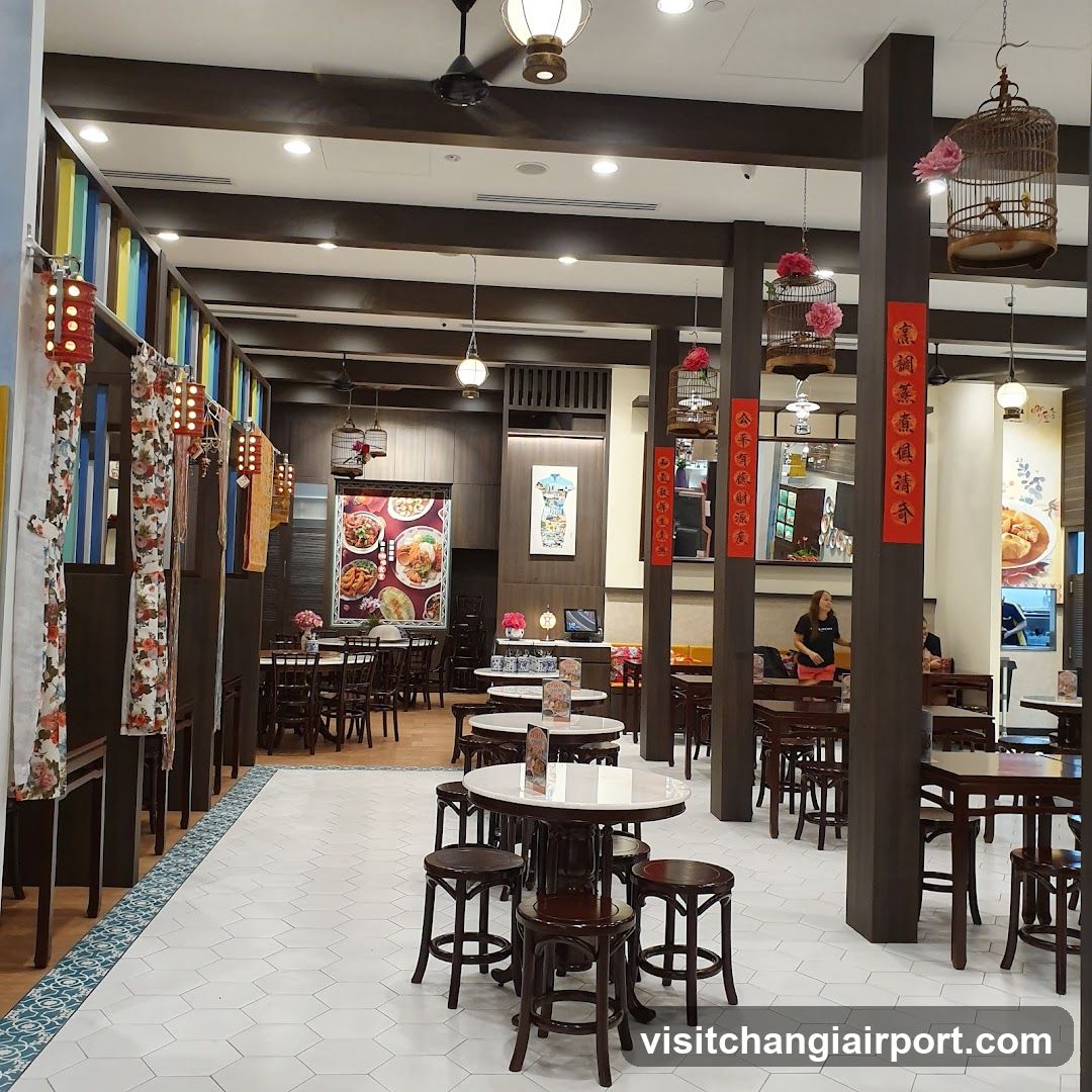Restaurant Interior with Decorative Elements
