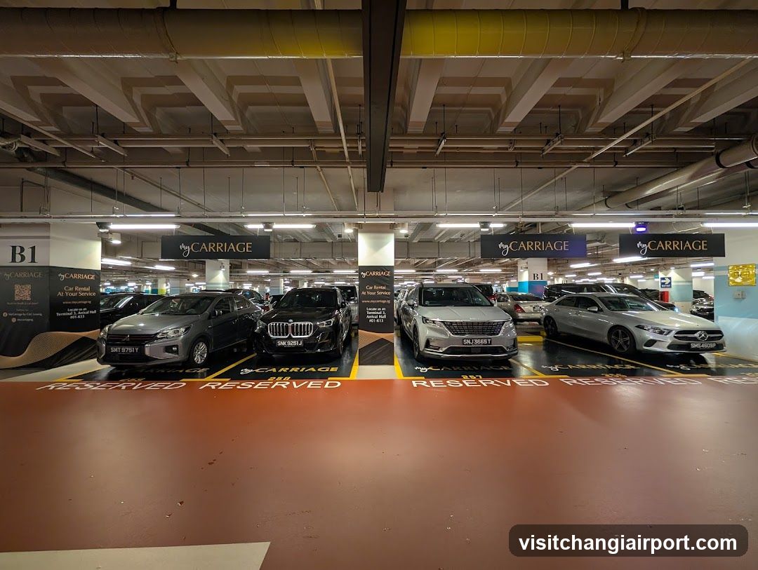 Carriage Parking Garage Interior